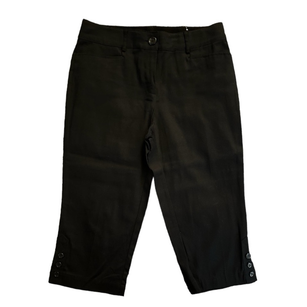 Studio Works | Women’s Petite Cropped Black Pants | Size 10P | NWOT | BRAND NEW